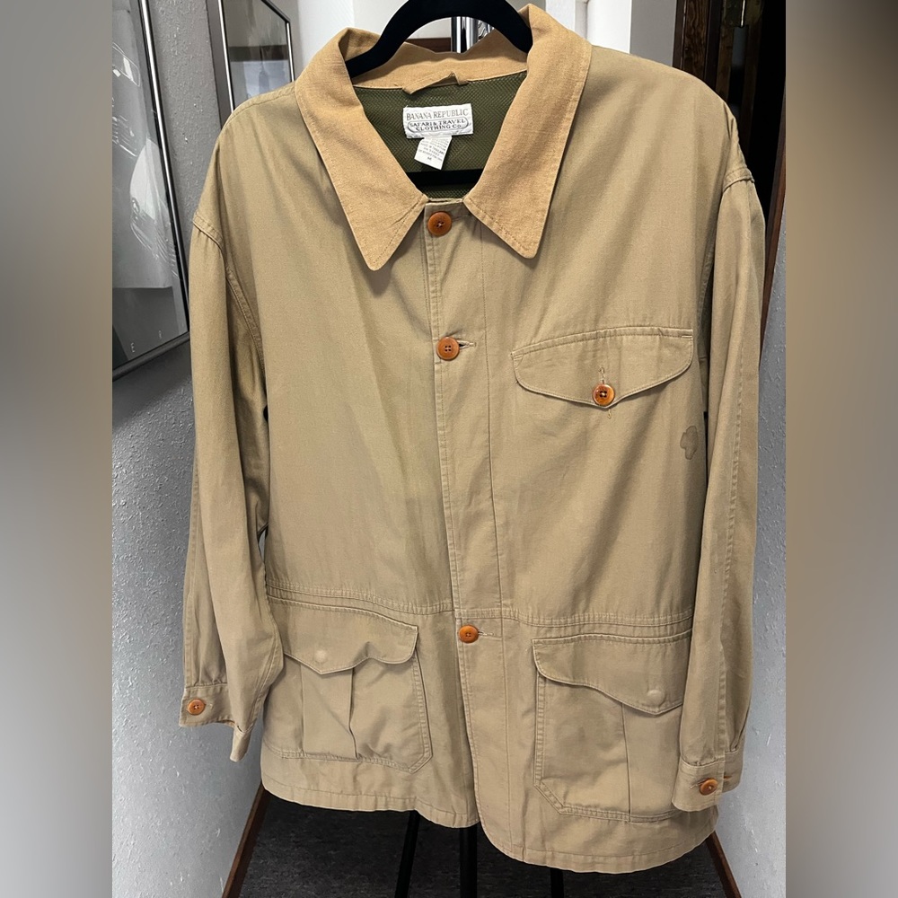 Men’s lightweight “safari” jacket